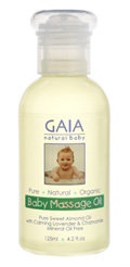 Gaia Baby Massage Oil 125ml